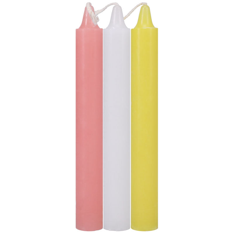 Japanese Drip Candles - Light - Light 3 Pack