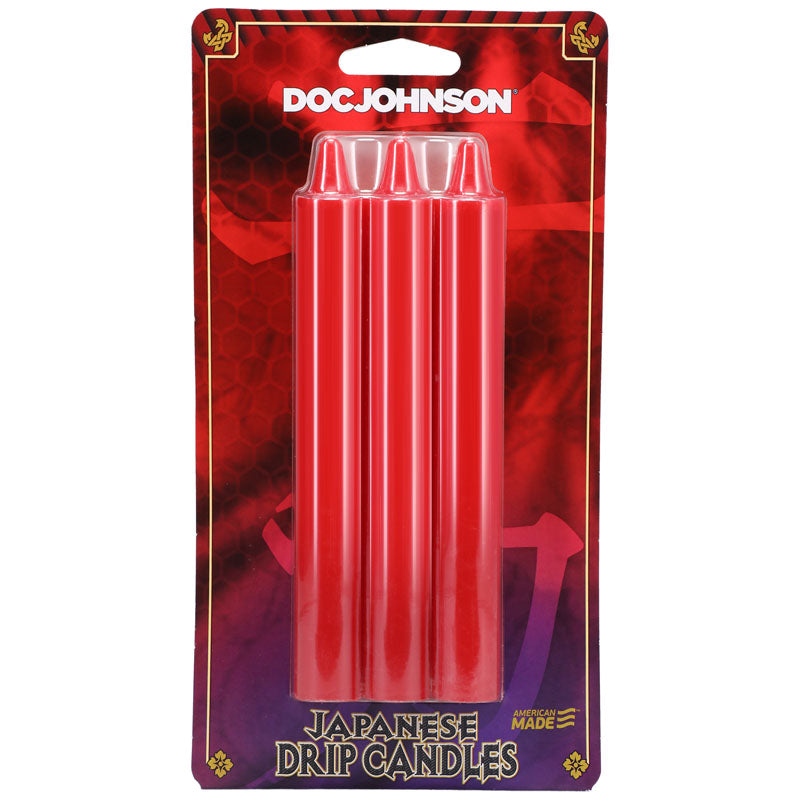 Japanese Drip Candles - - 3-Pack