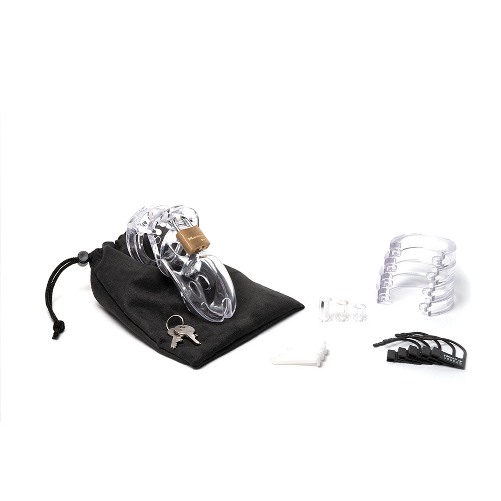 CB-3000 Chastity Cock Cage Kit - - 3 Inch Cock Cage Kit