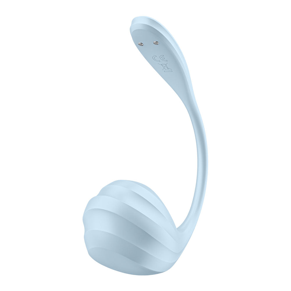 Satisfyer Smooth Petal - Light - Light USB Rechargeable Wearable Stimulator with App Control
