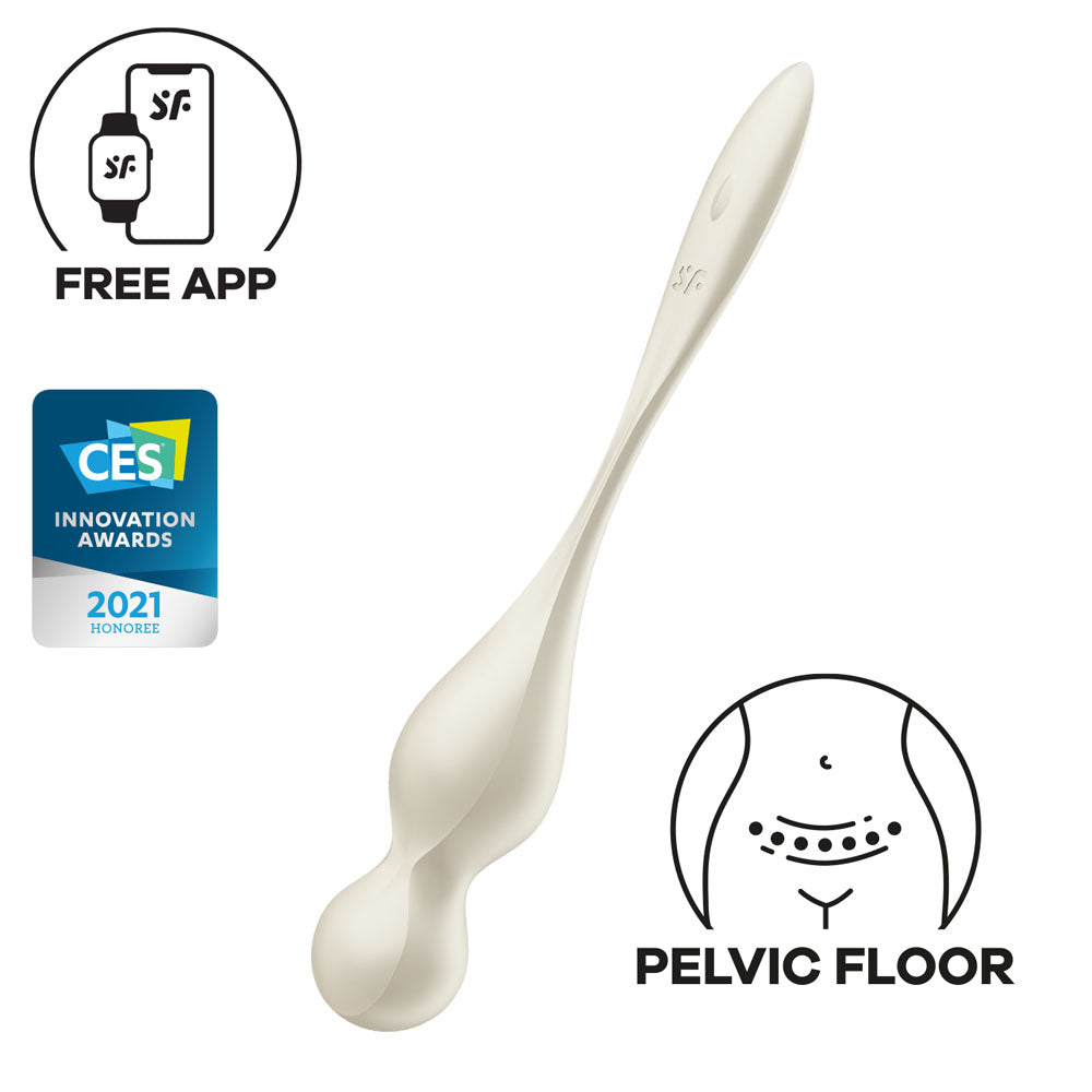 Satisfyer Love Birds 1 - - USB Rechargeable Pelvic Floor Trainer with App Control