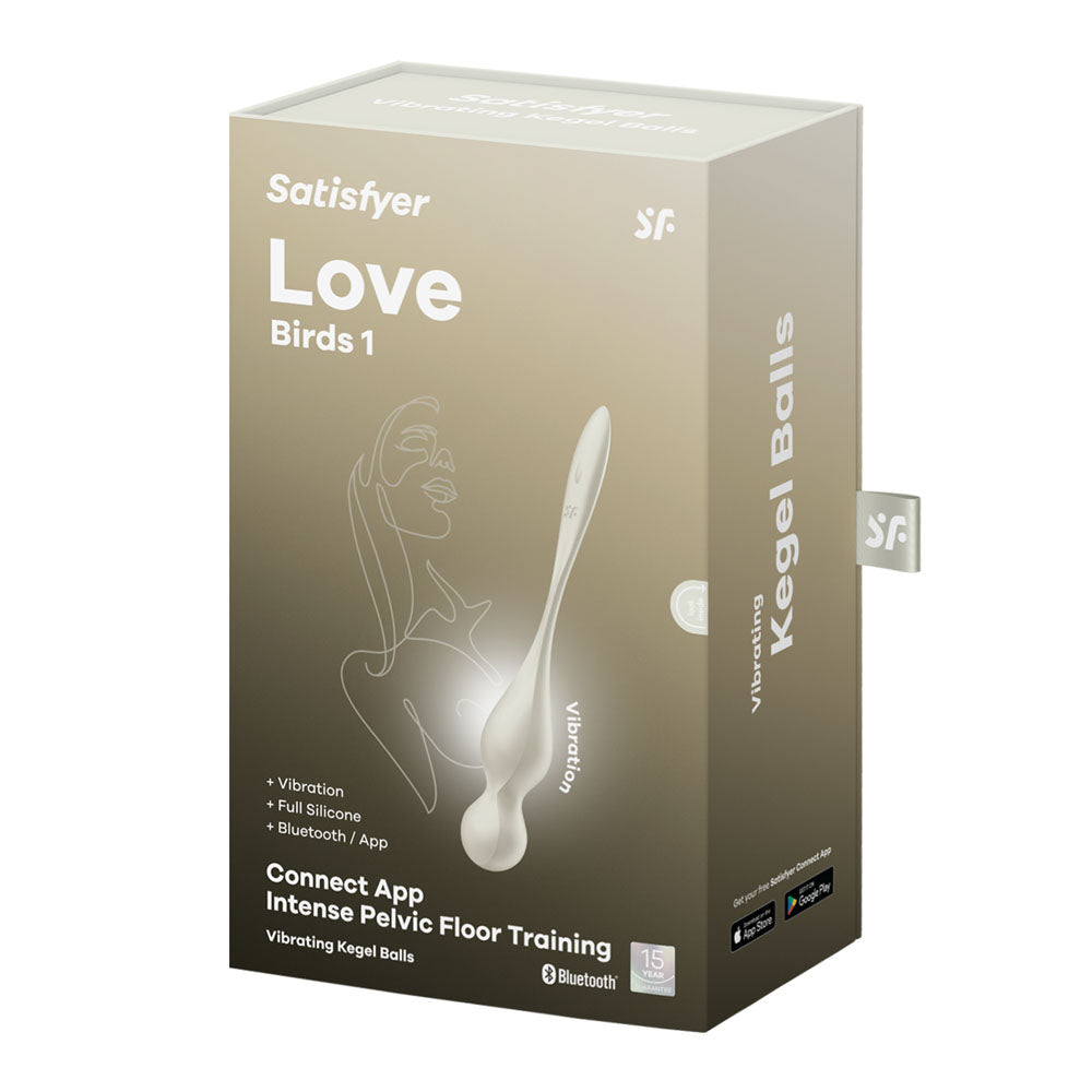 Satisfyer Love Birds 1 - - USB Rechargeable Pelvic Floor Trainer with App Control