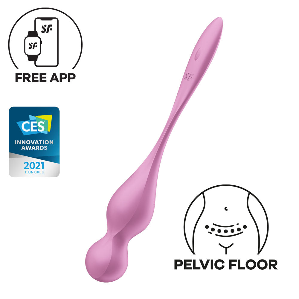 Satisfyer Love Birds 1 - - USB Rechargeable Pelvic Floor Trainer with App Control