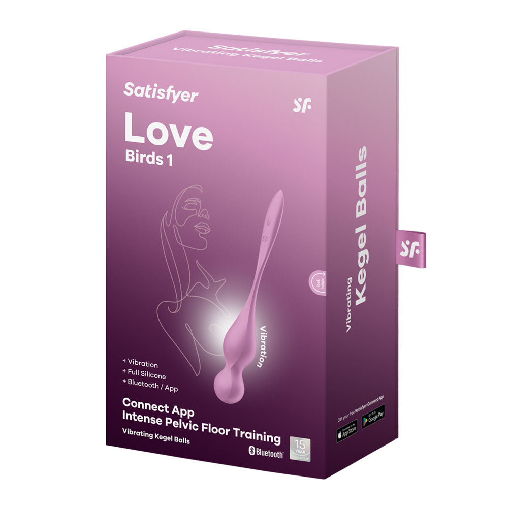 Satisfyer Love Birds 1 - - USB Rechargeable Pelvic Floor Trainer with App Control