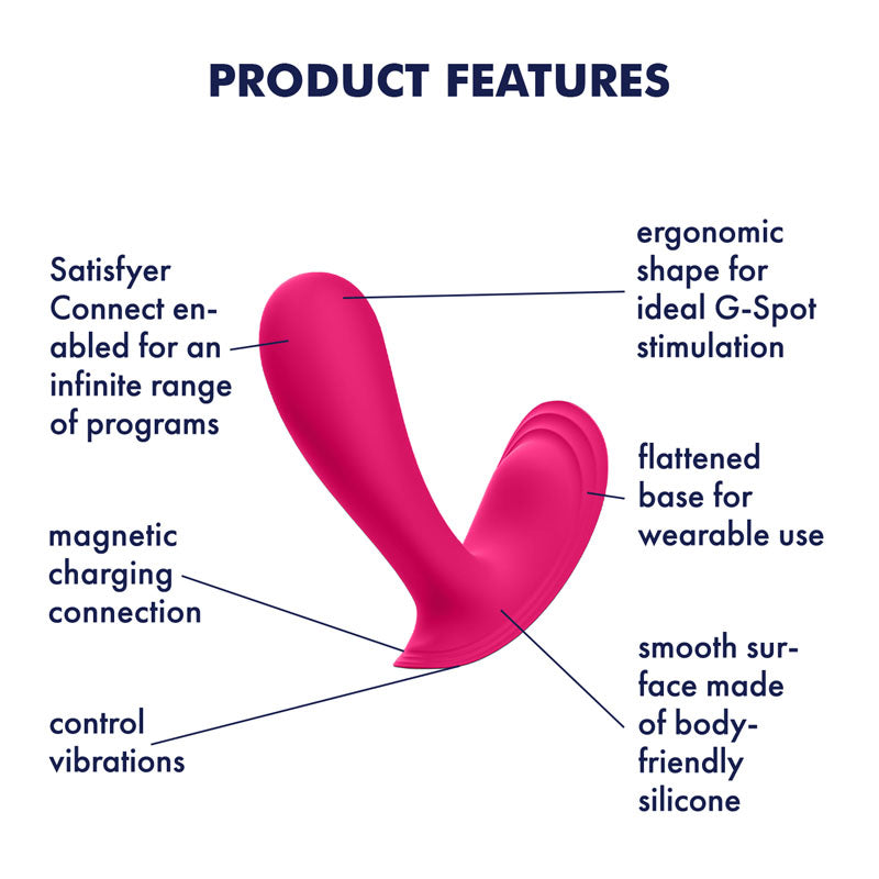 Satisfyer Top Secret - Wearable Vibrator with App Control