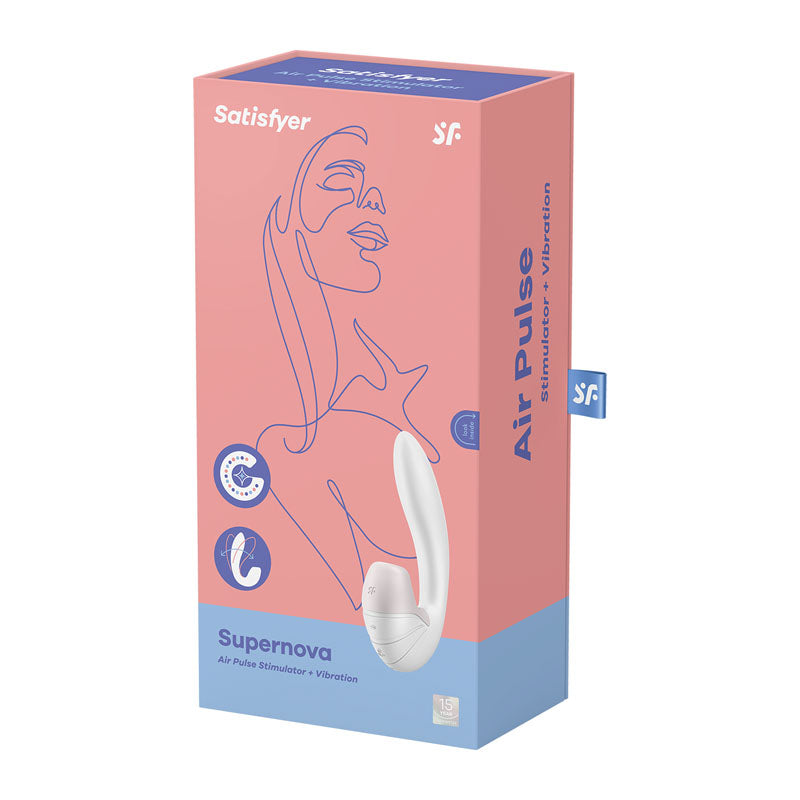 Satisfyer Supernova - USB Rechargeable Vibrator with Air Pulsation