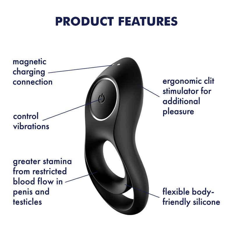 Satisfyer Legendary Duo - USB Rechargeable Cock & Balls Ring