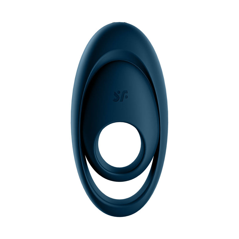 Satisfyer Glorious Duo - Dark USB Rechargeable Cock & Balls Ring