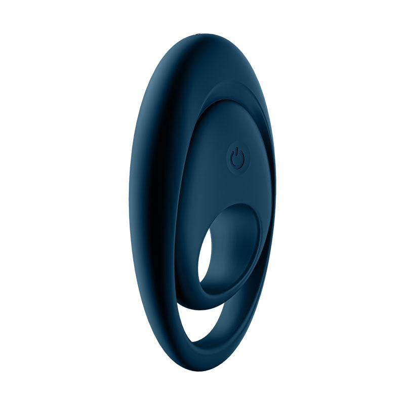 Satisfyer Glorious Duo - Dark USB Rechargeable Cock & Balls Ring