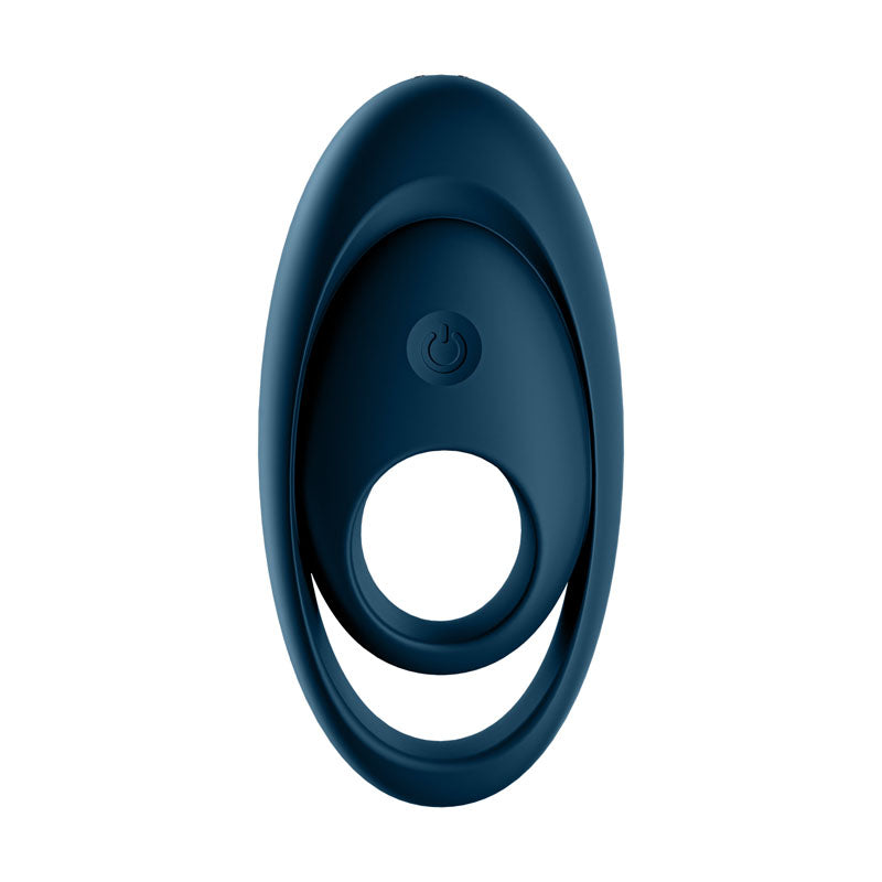 Satisfyer Glorious Duo - Dark USB Rechargeable Cock & Balls Ring