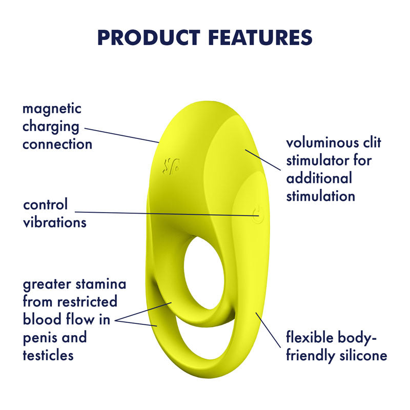 Satisfyer Spectacular Duo - Light USB Rechargeable Cock & Balls Ring