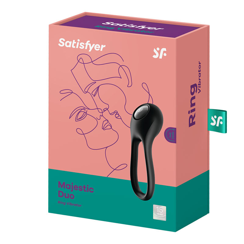 Satisfyer Majestic Duo - USB Rechargeable Cock Ring