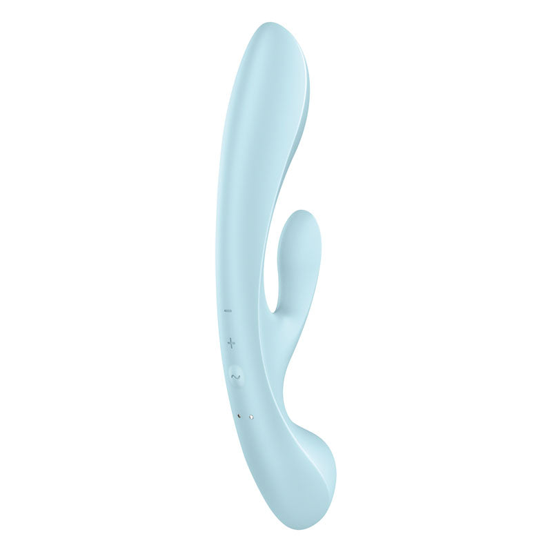 Satisfyer Triple Oh - Light USB Rechargeable Rabbit Vibrator