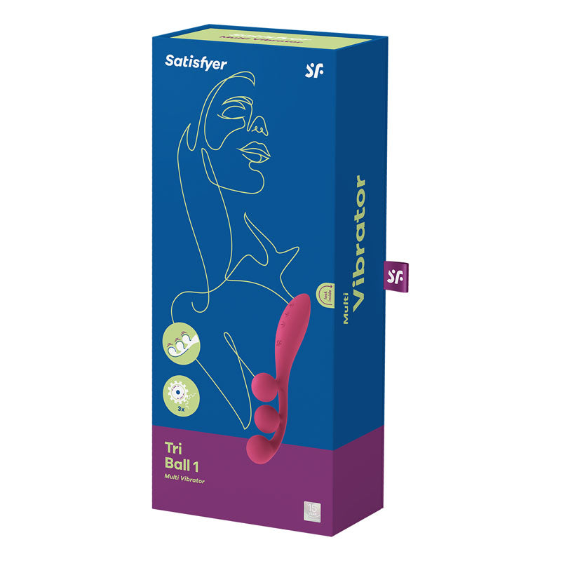 Satisfyer Tri Ball 1 - USB Rechargeable 3-Motor Vibrator