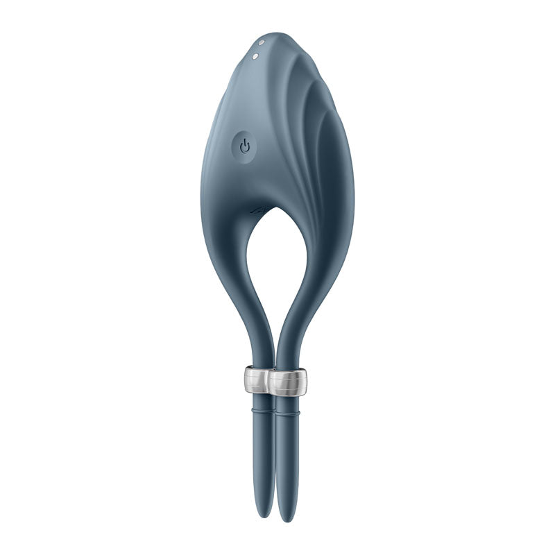 Satisfyer Duelist - Dark Vibrating Adjustable Lasso Cock Ring