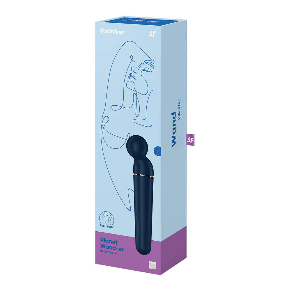 Satisfyer Planet Wand-er - - /Rose Gold USB Rechargeable Massager Wand