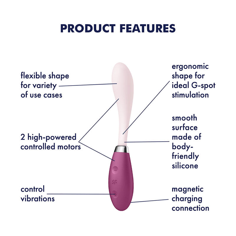 Satisfyer G-Spot Flex 3 - USB Rechargeable Vibrator