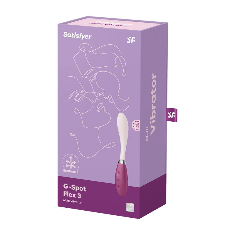 Satisfyer G-Spot Flex 3 - USB Rechargeable Vibrator