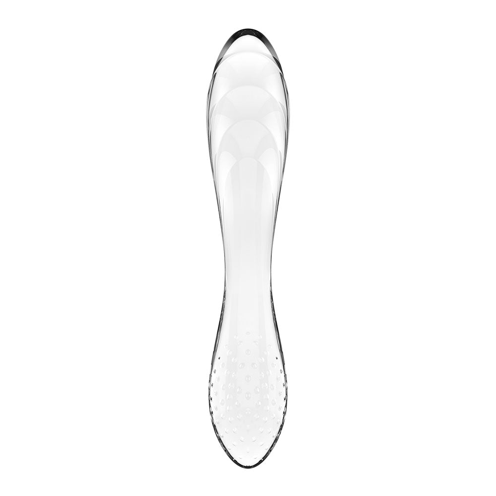 Satisfyer Dazzling Crystal 1 - - Glass Double Ended Dildo