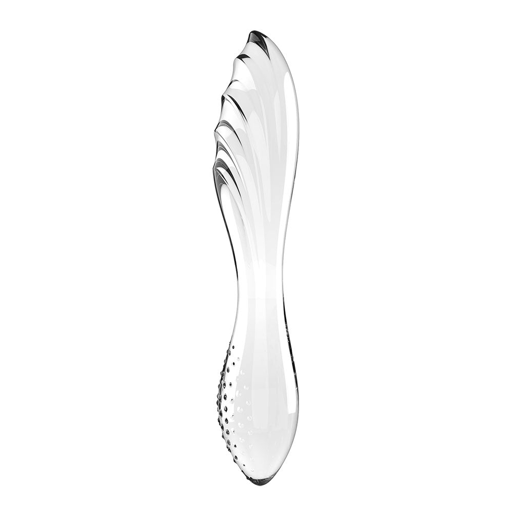 Satisfyer Dazzling Crystal 1 - - Glass Double Ended Dildo