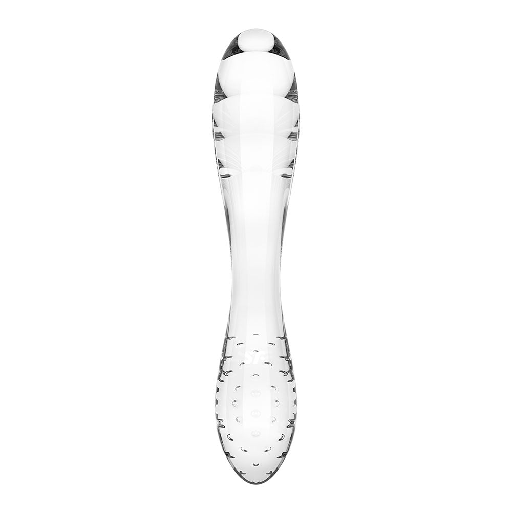 Satisfyer Dazzling Crystal 1 - - Glass Double Ended Dildo