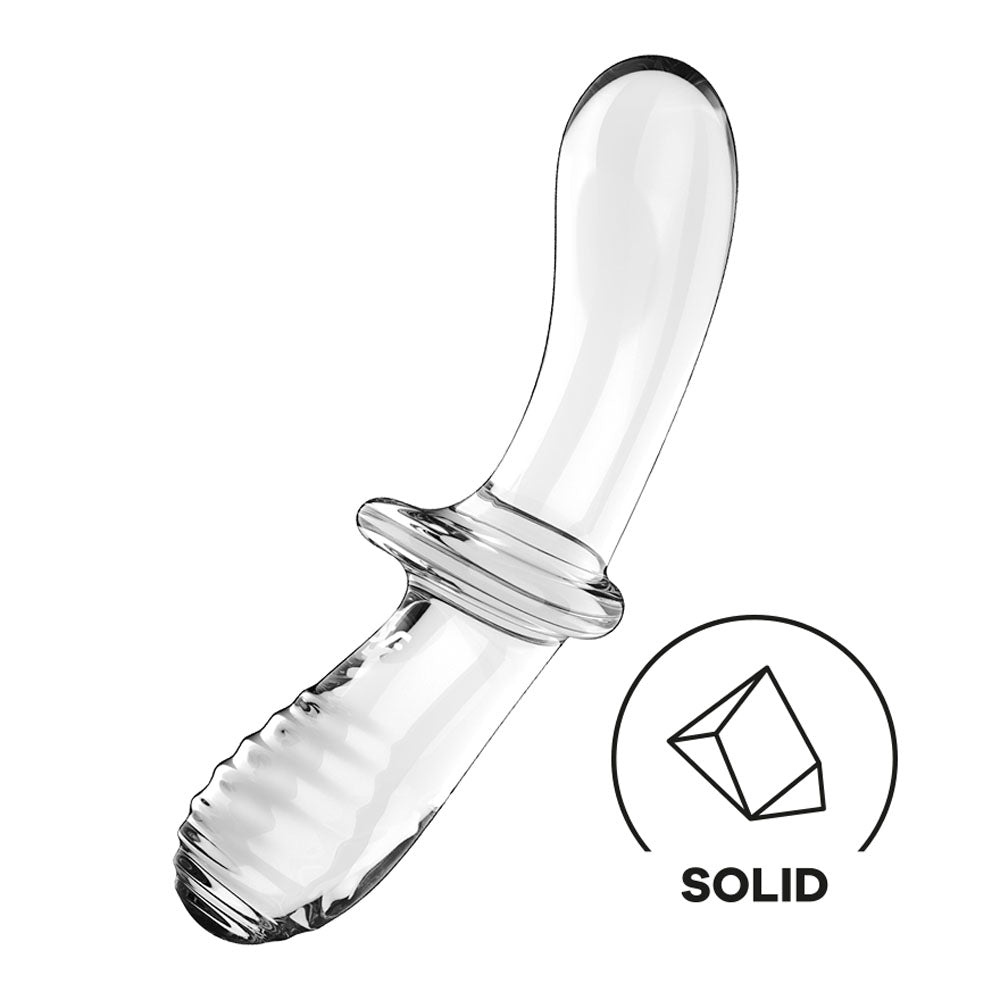 Satisfyer Double Crystal - Glass Double Ended Dildo