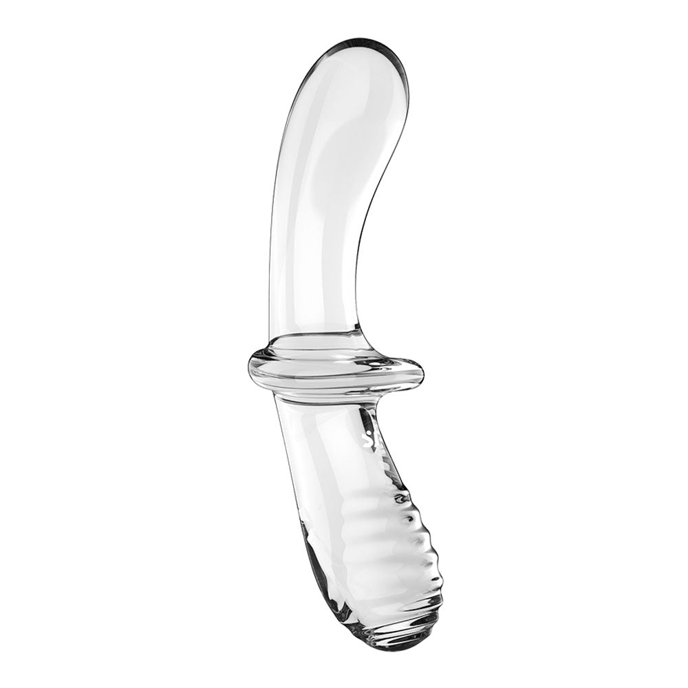 Satisfyer Double Crystal - Glass Double Ended Dildo