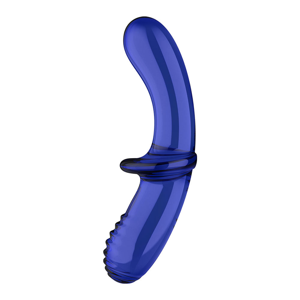 Satisfyer Double Crystal - - Glass Double Ended Dildo