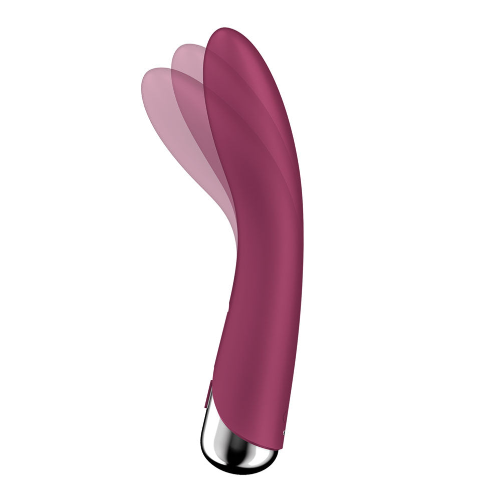 Satisfyer Spinning Vibe 1 - - 17.8 cm USB Rechargeable Rotating Vibrator
