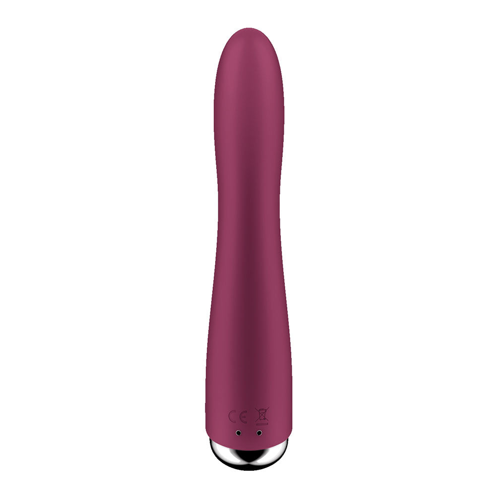 Satisfyer Spinning Vibe 1 - - 17.8 cm USB Rechargeable Rotating Vibrator