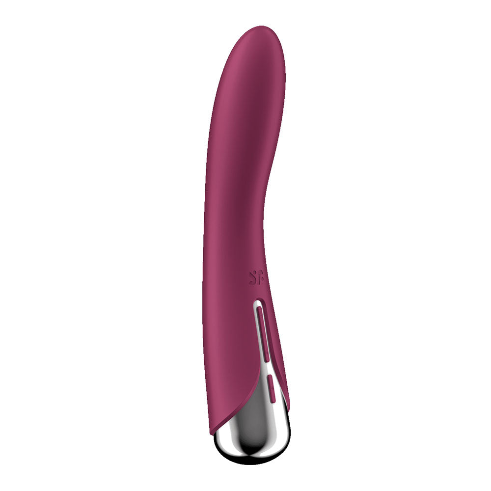 Satisfyer Spinning Vibe 1 - - 17.8 cm USB Rechargeable Rotating Vibrator