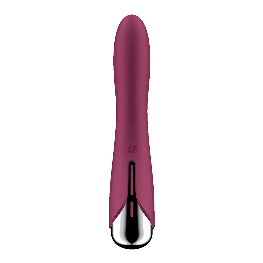 Satisfyer Spinning Vibe 1 - - 17.8 cm USB Rechargeable Rotating Vibrator
