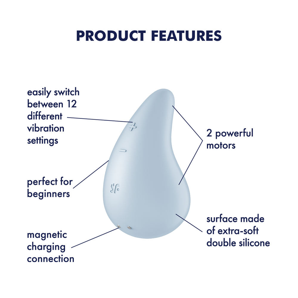 Satisfyer Dew Drop - Light USB Rechargeable Stimulator