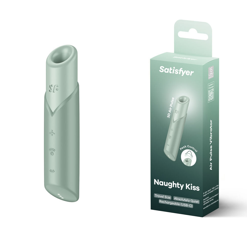 Satisfyer Naughty Kiss - Mint