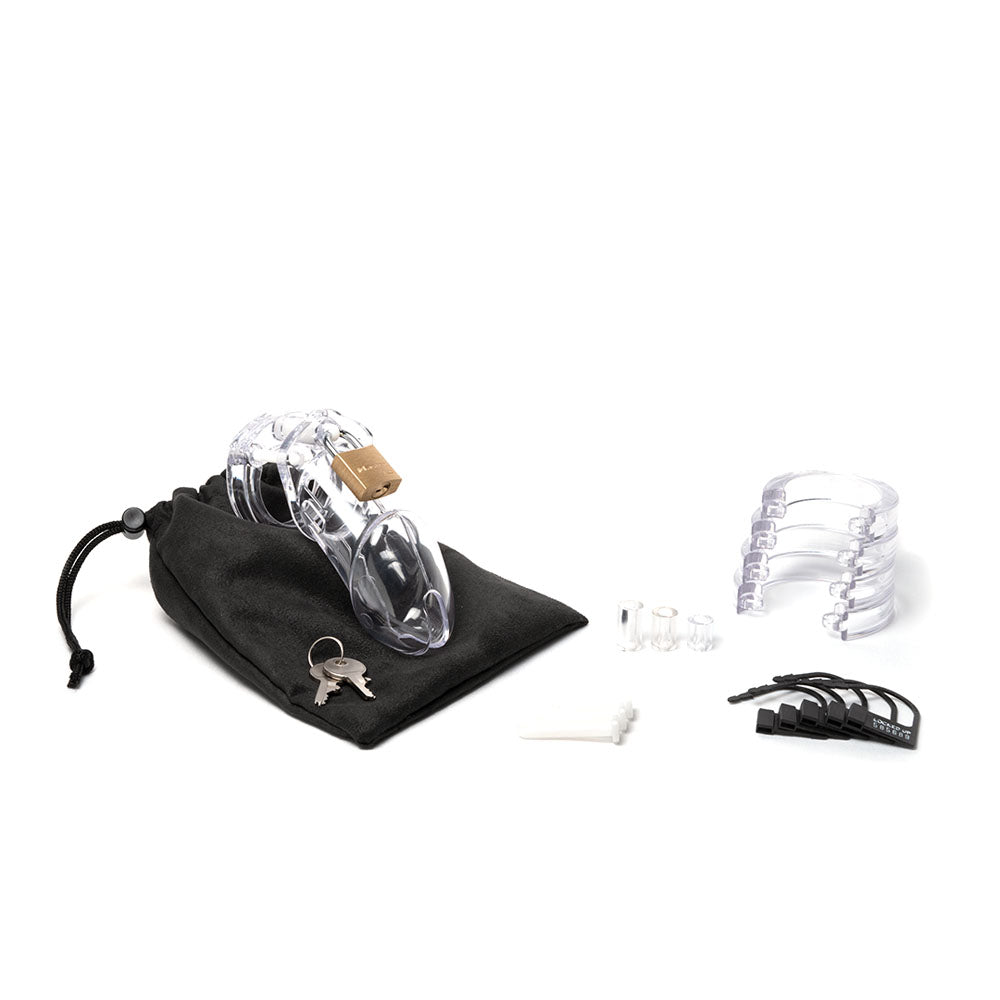 CB-6000 Chastity Cock Cage Kit - - 3.25 Inch Cock Cage Kit
