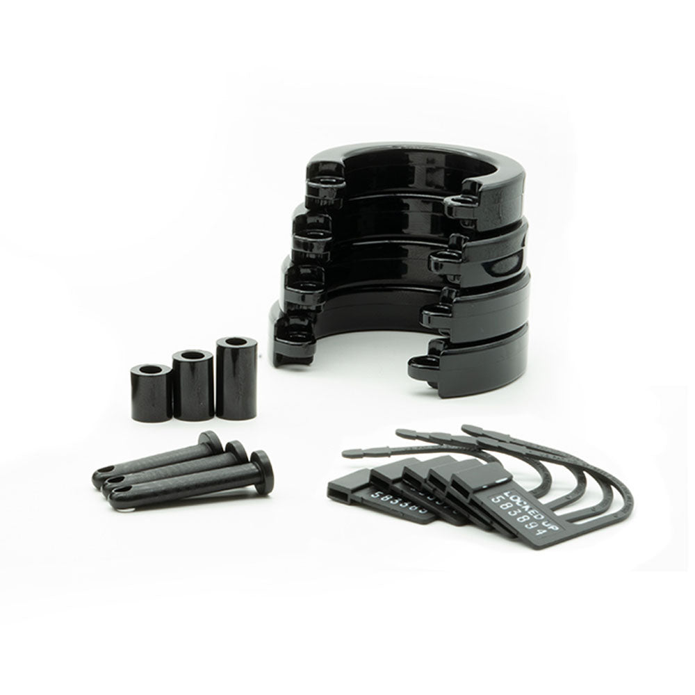 CB-6000S Chastity Cock Cage Kit - - 2.5 Inch Cock Cage Kit