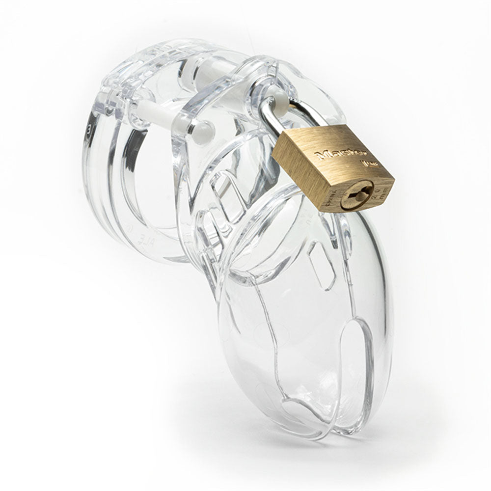 CB-6000S Chastity Cock Cage Kit - - 2.5 Inch Cock Cage Kit
