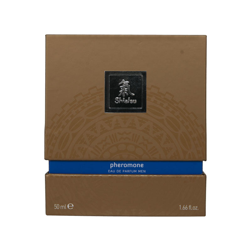 Shiatsu Pheromone Eau De Parfum Men - Dark - Pheromone Fragrance for Men - 50 ml