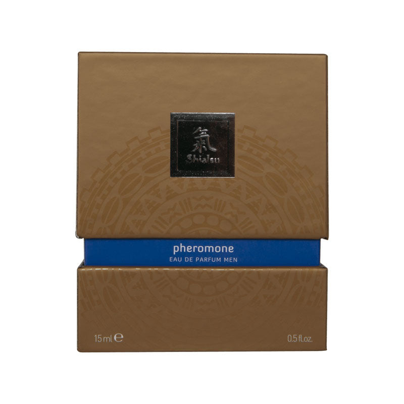 Shiatsu Pheromone Eau De Parfum Men - Dark - Pheromone Fragrance for Men - 15 ml