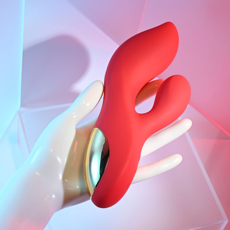 Adam & Eve EVE'S BIG AND CURVY G - 19.8 cm USB Rechargeable Rabbit Vibrator