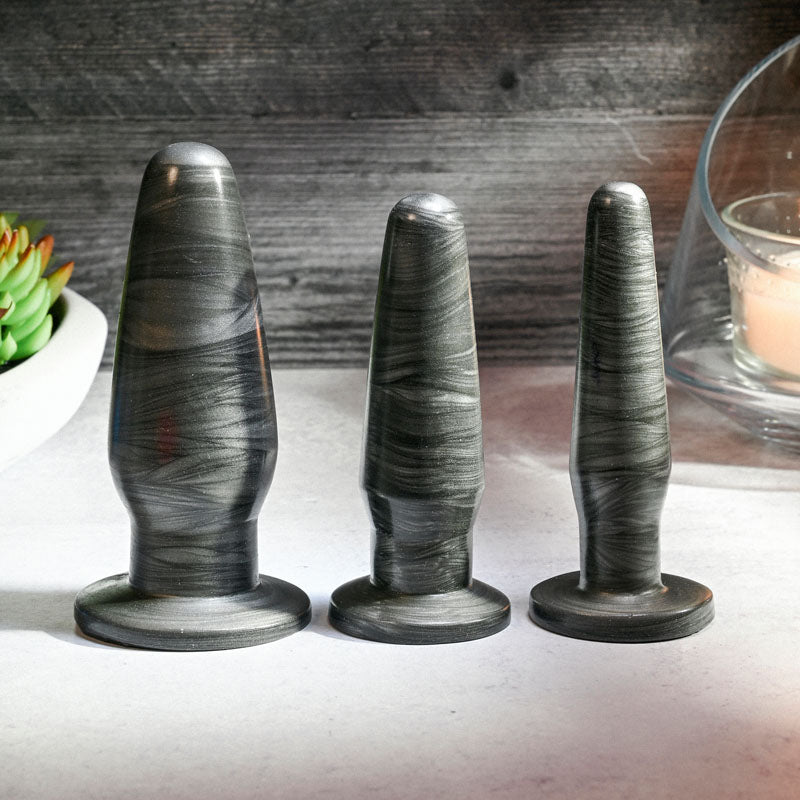 Adam & Eve ANAL ROCKETS TRAINER SET - Butt Plugs - Set of 3 Sizes