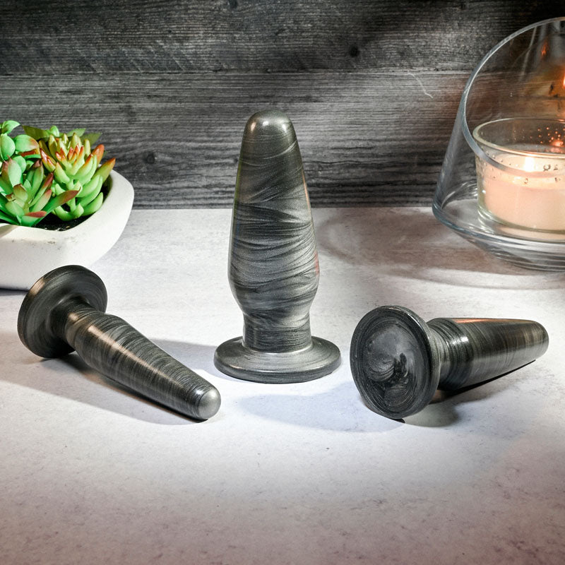 Adam & Eve ANAL ROCKETS TRAINER SET - Butt Plugs - Set of 3 Sizes