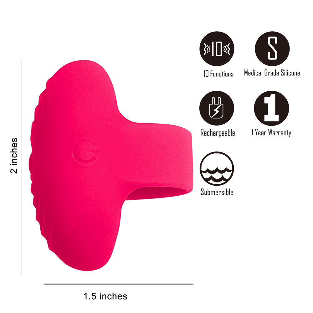 Maia RUBY - USB Rechargeable Finger Stimulator