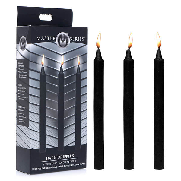 Master Series Fetish Drip Candles - - 3 Pack