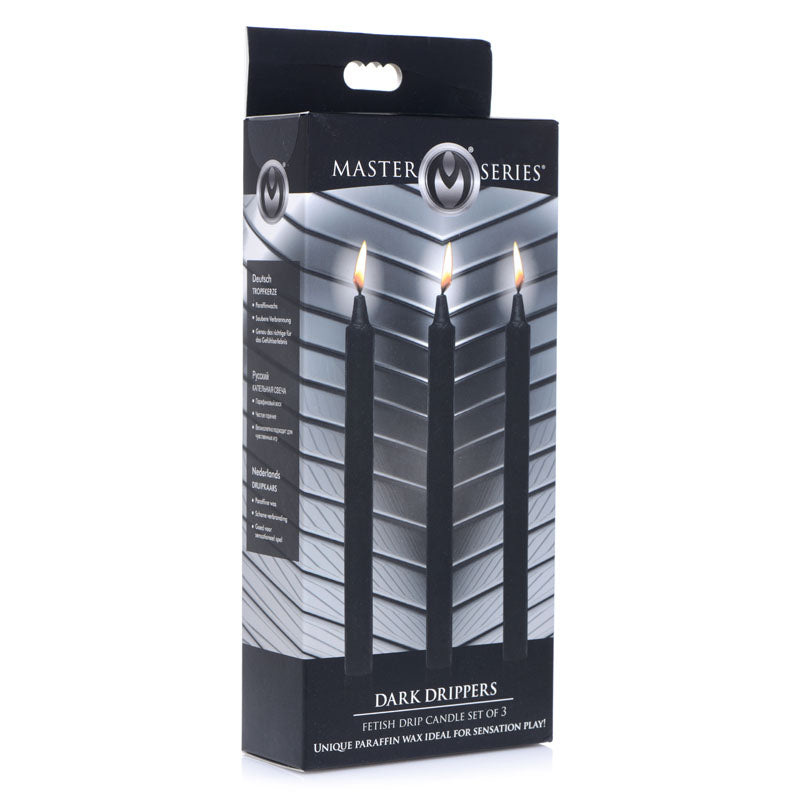 Master Series Fetish Drip Candles - - 3 Pack