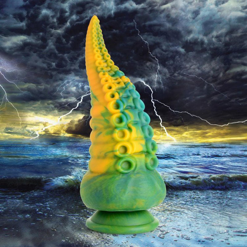Creature Cocks Monstropus Tentacled Monster Silicone Dildo - /Yellow 21.6 cm Fantasy Dildo