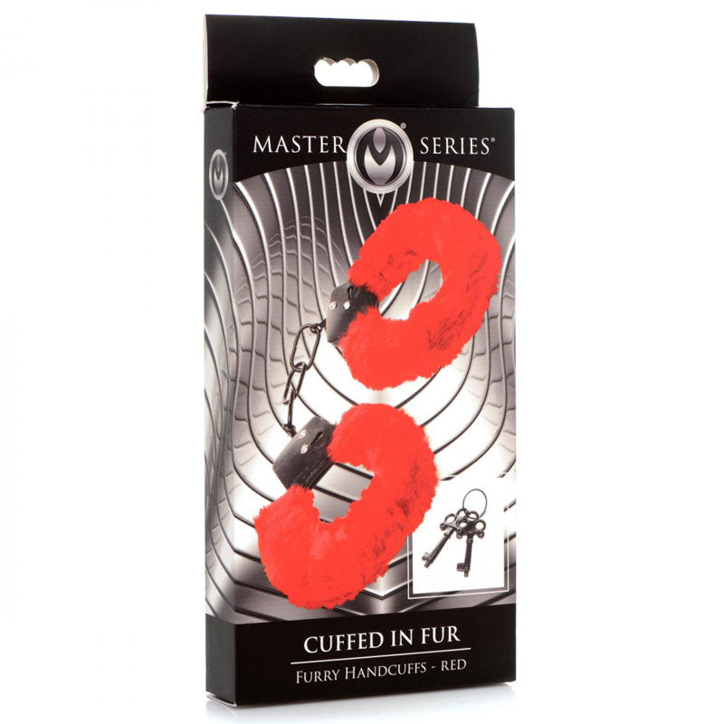 Master Series Cuffed in Fur - Fluffy Handcuffs