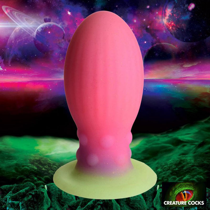 Creature Cocks Xeno Egg - Glow in Dark 13.3 cm Large Fantasy Plug