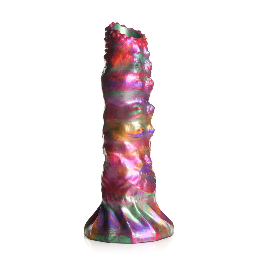 Creature Cocks Larva Silicone Dildo - 22.9 cm Fantasy Dildo with Eggs