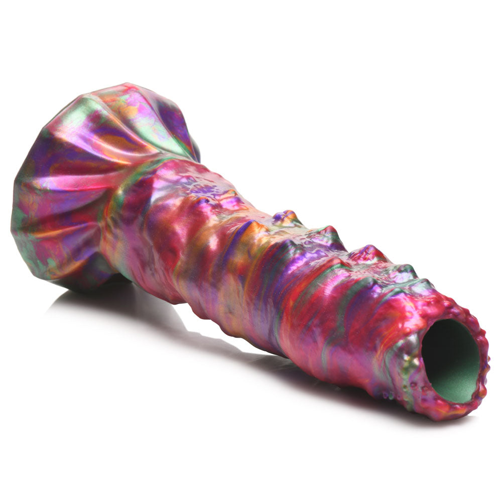 Creature Cocks Larva Silicone Dildo - 22.9 cm Fantasy Dildo with Eggs